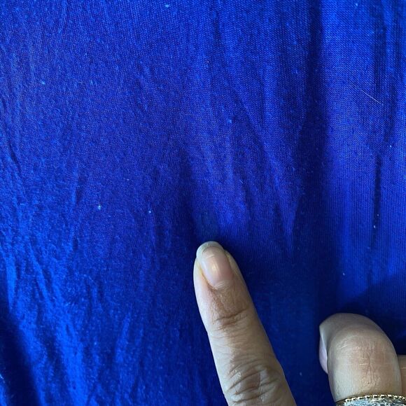 Calvin Klein MaxiDress Jersey Tank Sleeveless Asymmetrical Color Block Lady M-L - Picture 7 of 8